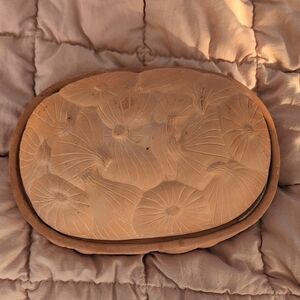 Decorative Oval Terracotta Dish